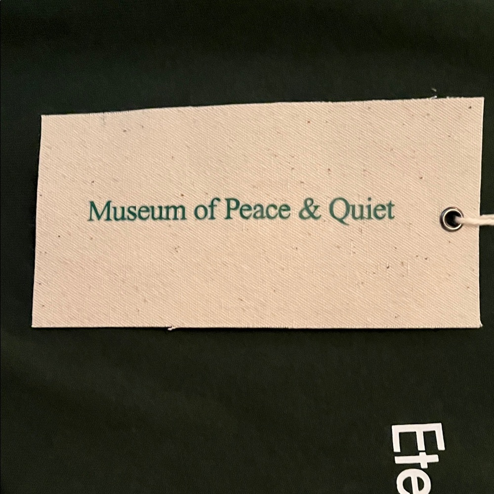 Museum of Peace & Quiet, NWT Green Tee “Eternal Peace “ Large - Picture 2 of 7